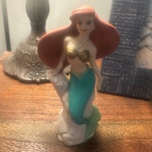 Ariel Figurine with Red Hair and Green Tail